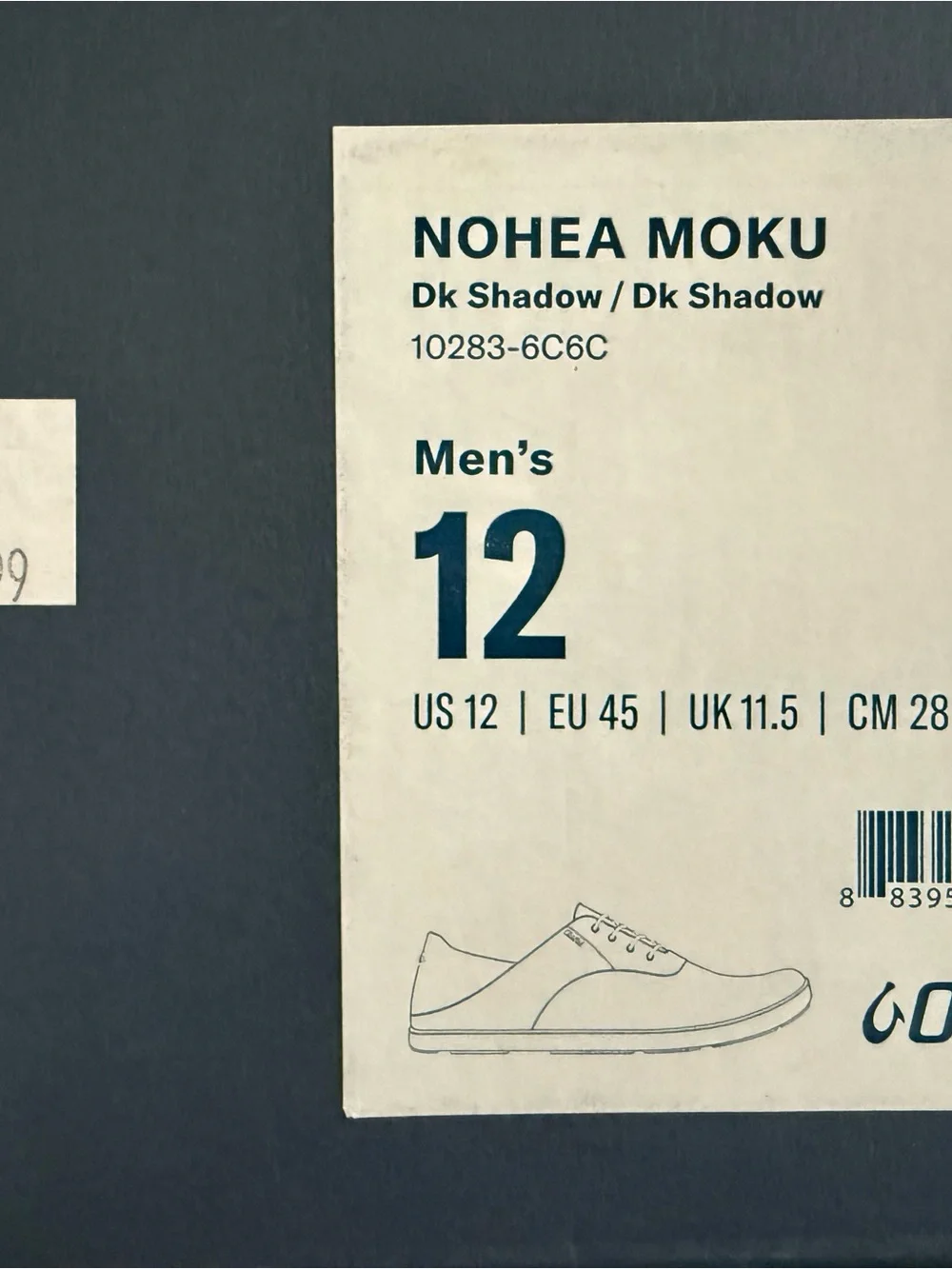 OluKai Men’s Navy and Gray Casual Sneakers